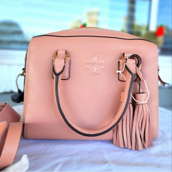 Tory Burch blush pink purse - Picture 2 of 13